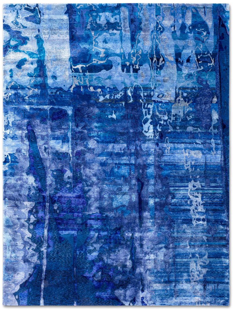 Ice Hand-Knotted Wool / Silk Rug | Size: 300 x 400 cm