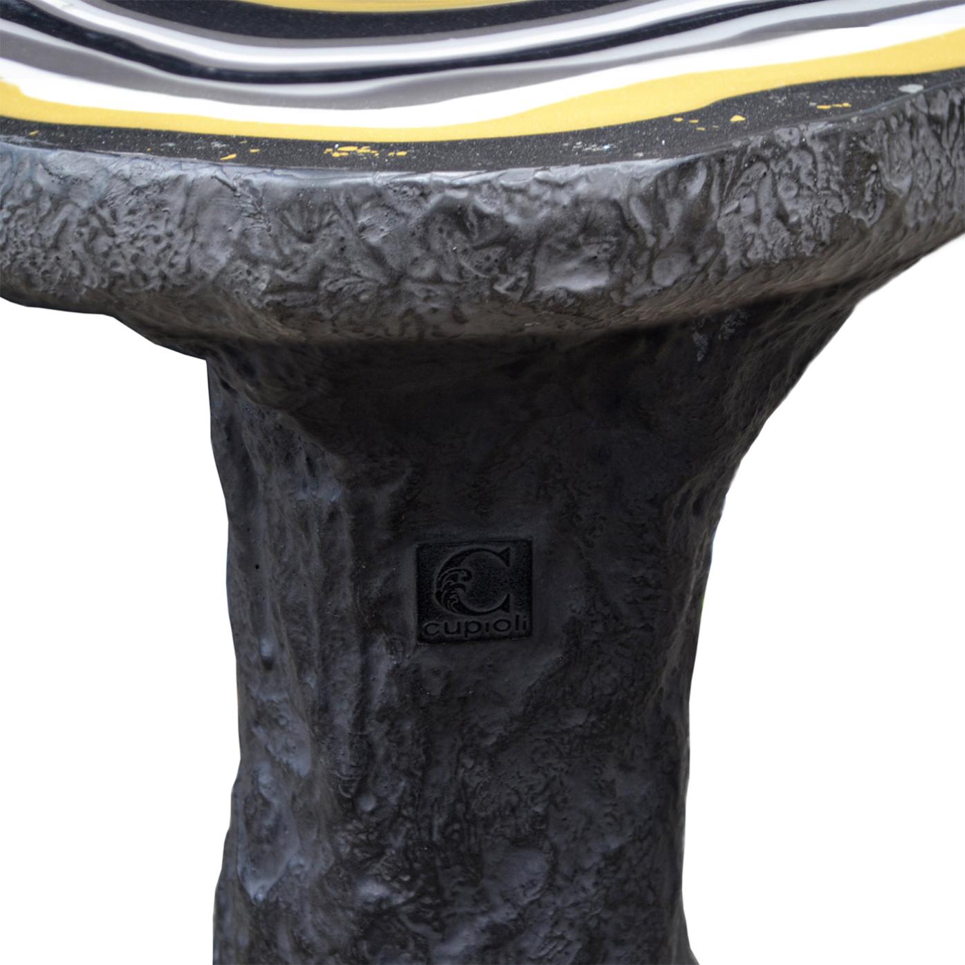 Black Charles Artisanal Side Table