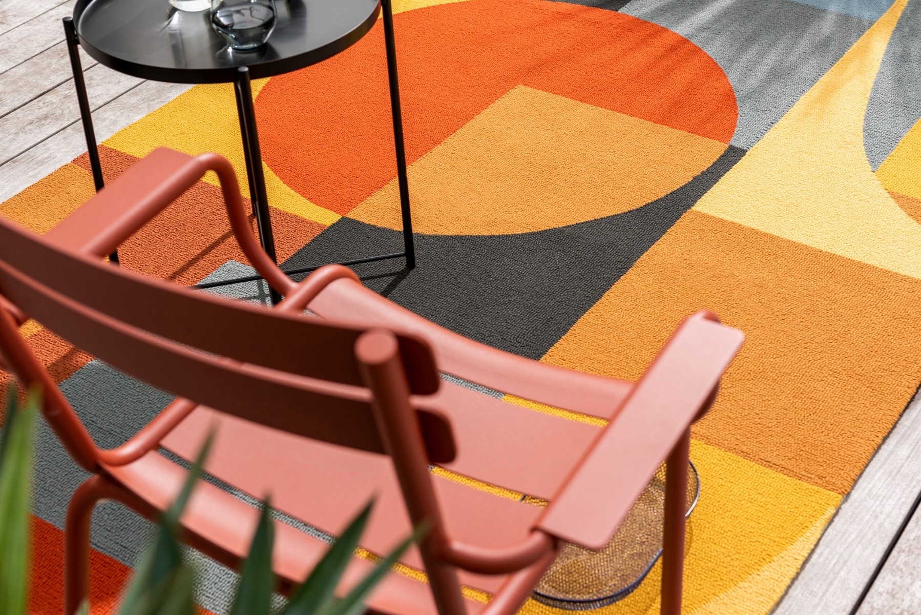 Geometric Outdoor Rug