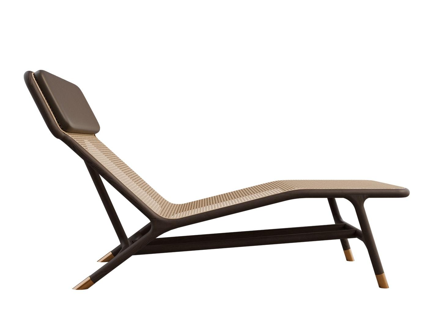 Joyce Natural Handcrafted Chaise Longue