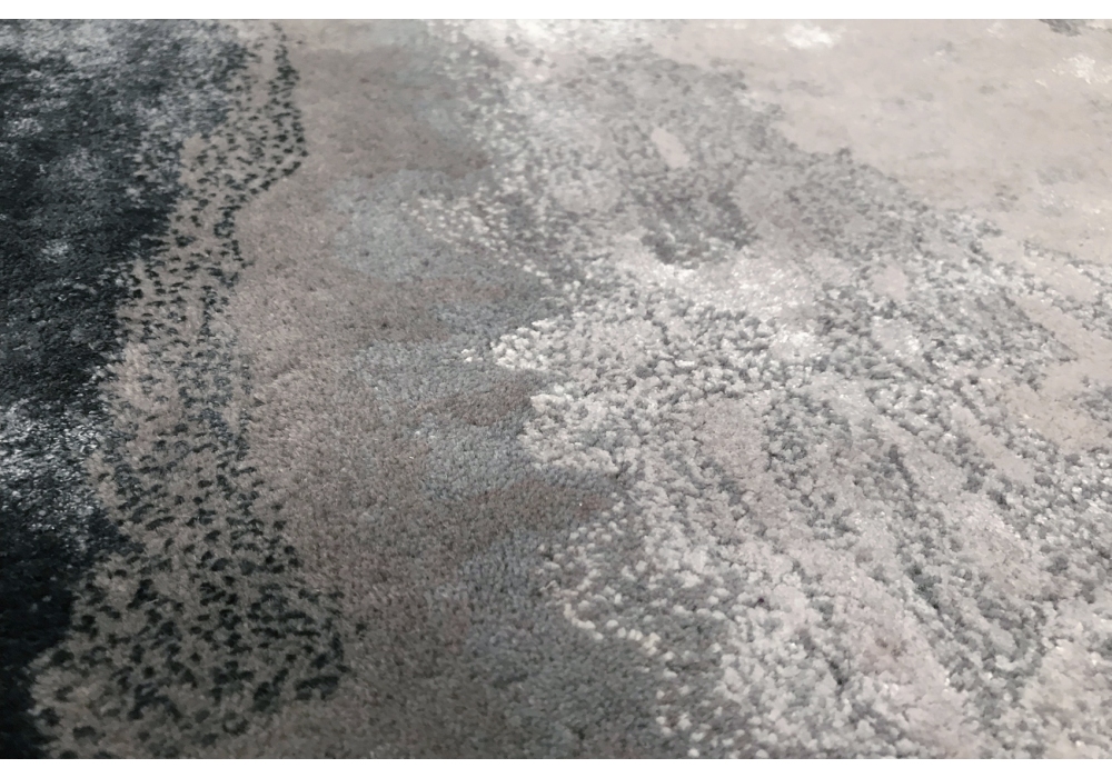 Abstract Wool & Viscose Hand-woven Luxury Rug