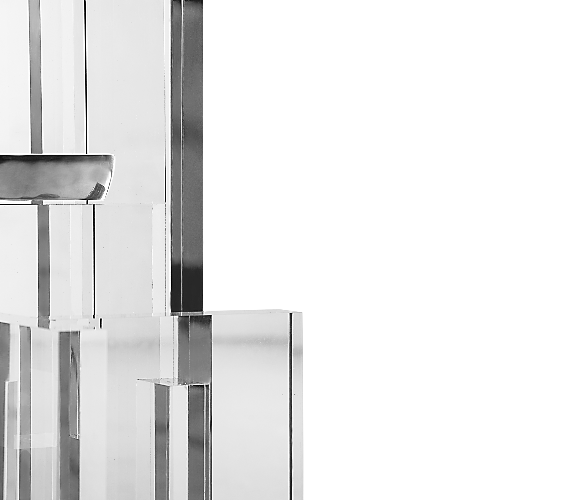 Celeste Silver Designer Side Table