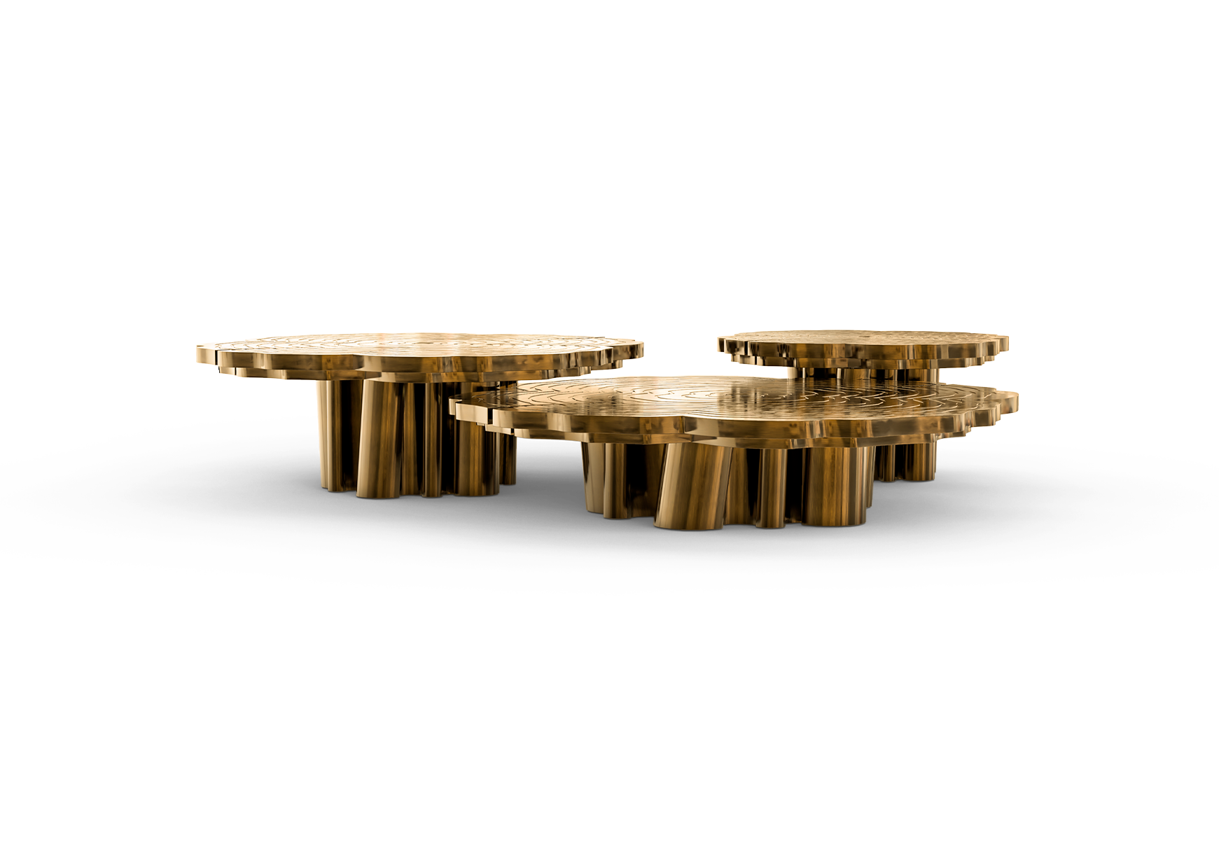 Patina 3-Piece Coffee Table Set