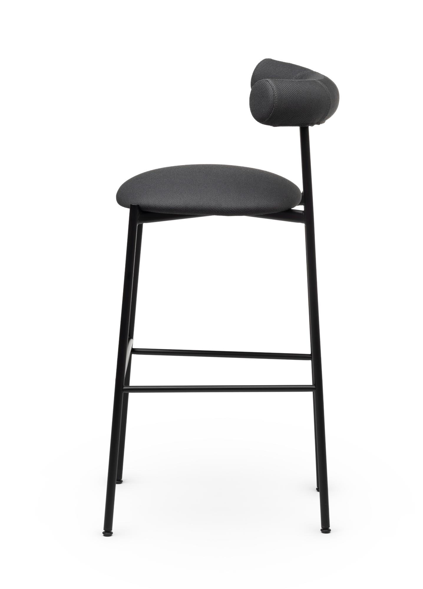 Gray Pampa Bar Stool