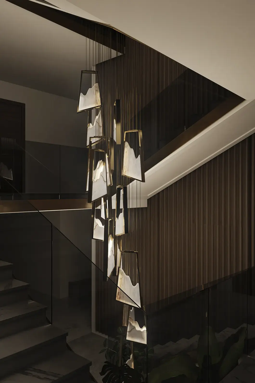 Noble Aura Chandelier - 12