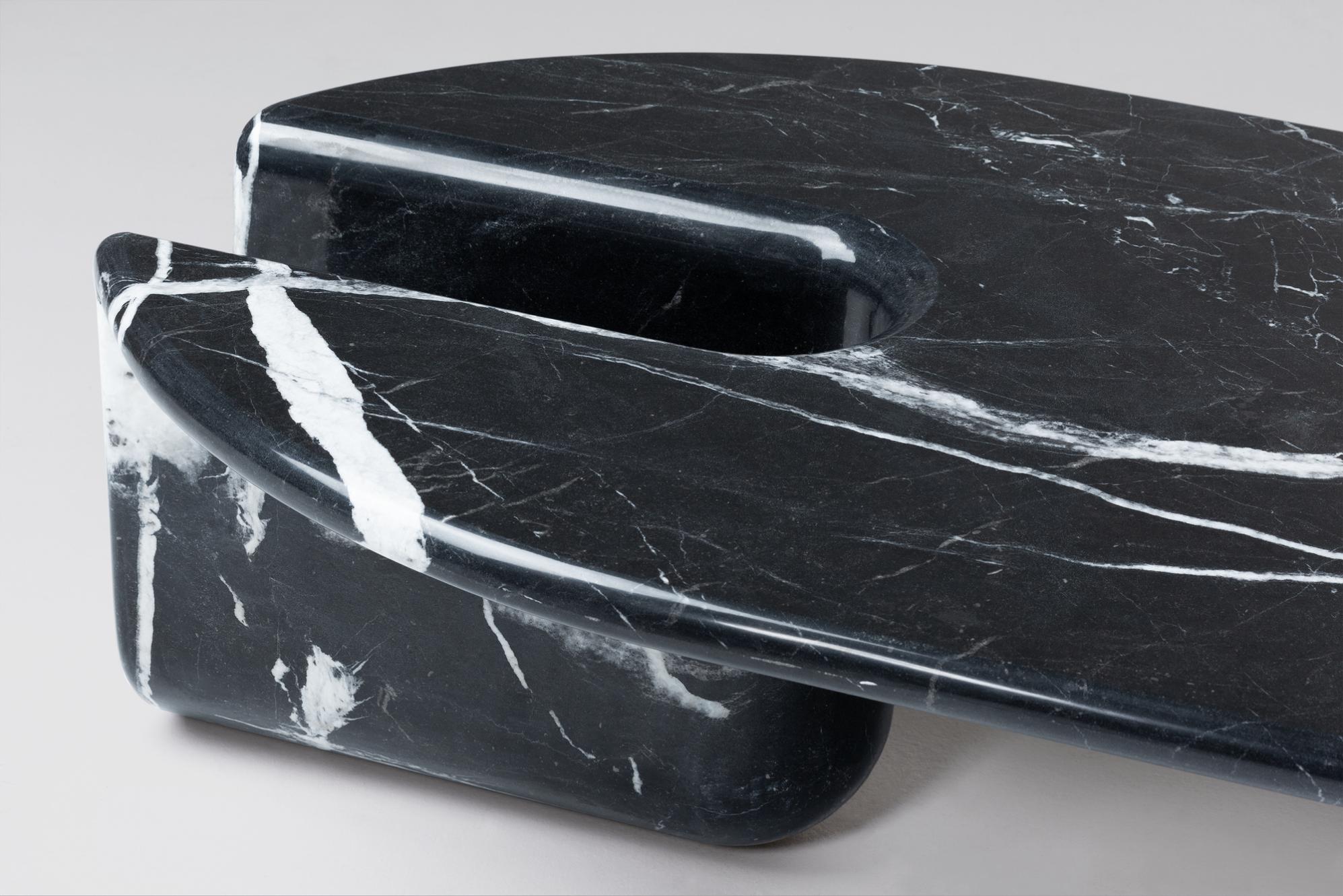 Bonnie & Clyde Marble Coffee Table