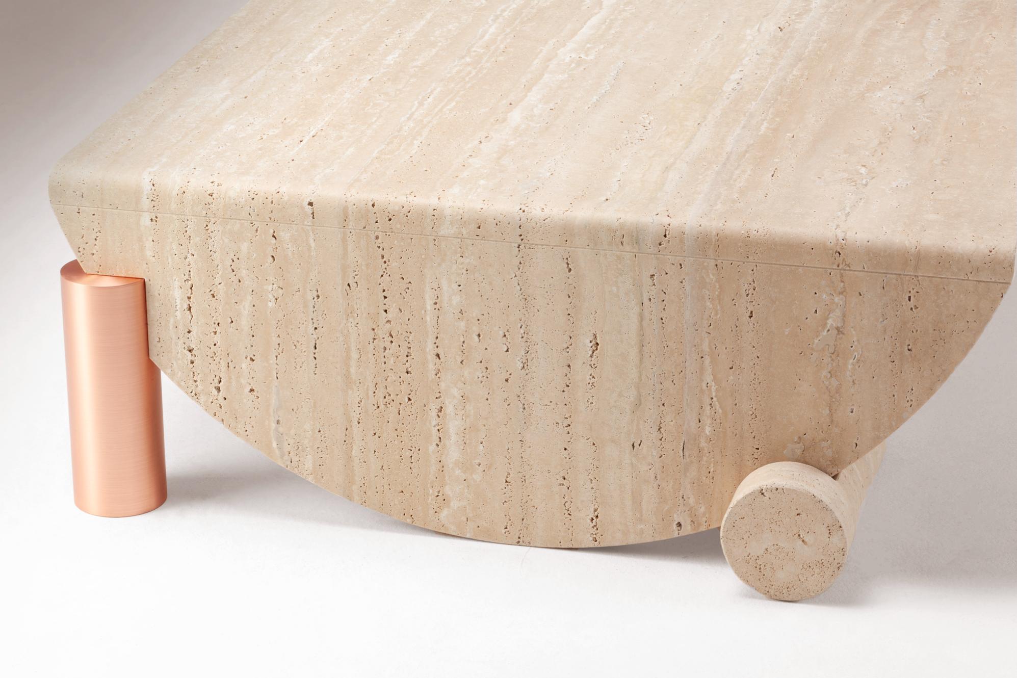 Travertine Coffee Table