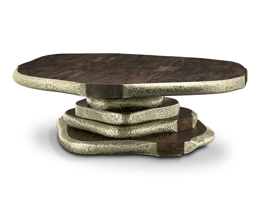 Baltic Amber Glow Center Table