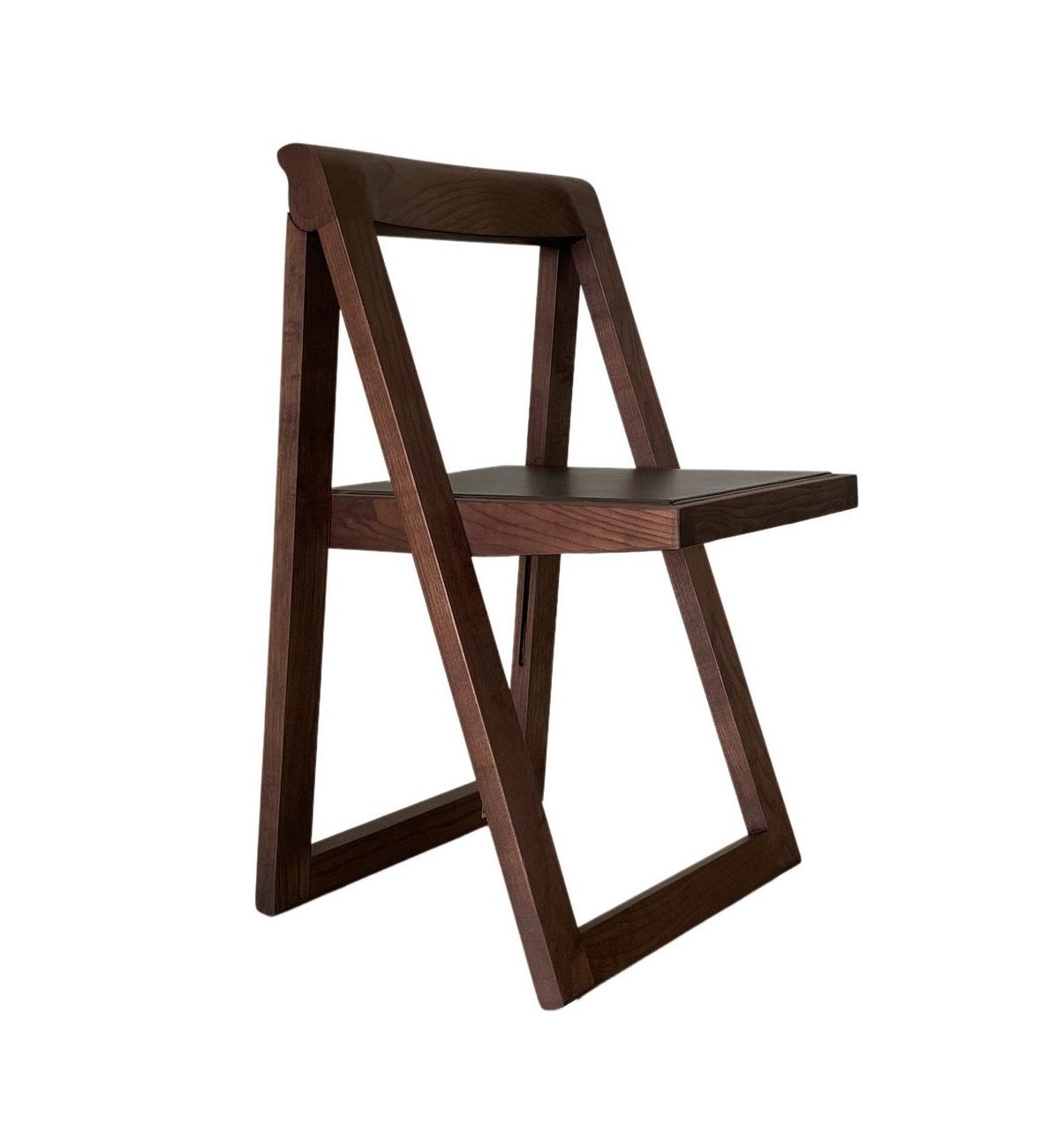Ciak Dark Artisan Folding Chair
