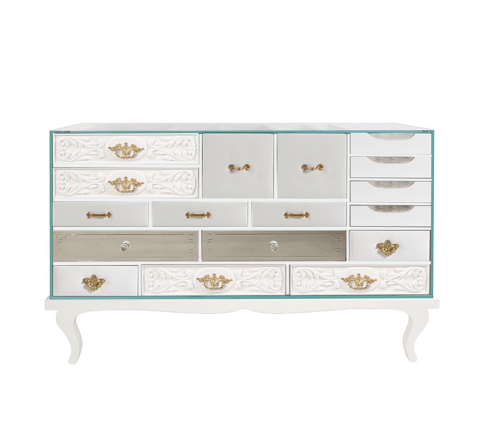 Urban White Deluxe Sideboard