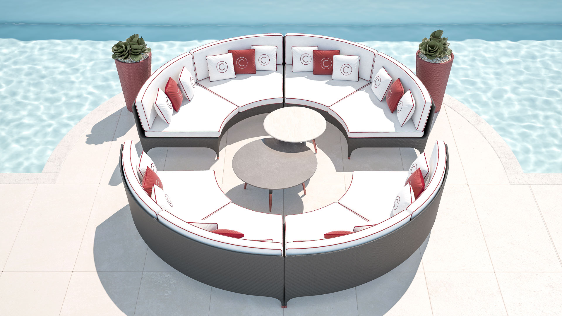Flexible Modular Sofa Configuration