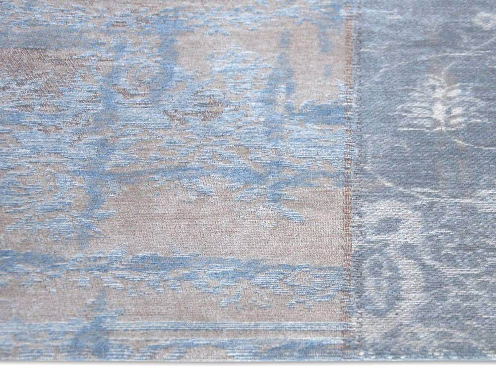 Vintage Patchwork Style Rug Gustavian