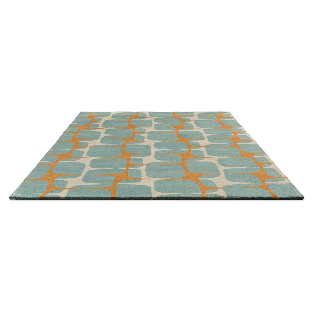 Modern Block Sky Rug | Size: 120 x 180 cm