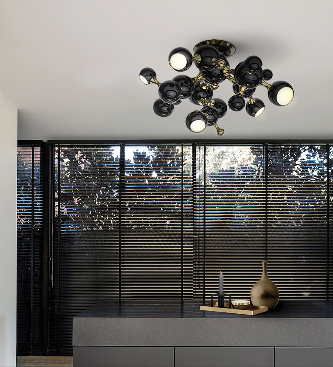 Atomic Radiance Ceiling Suspension Lamp