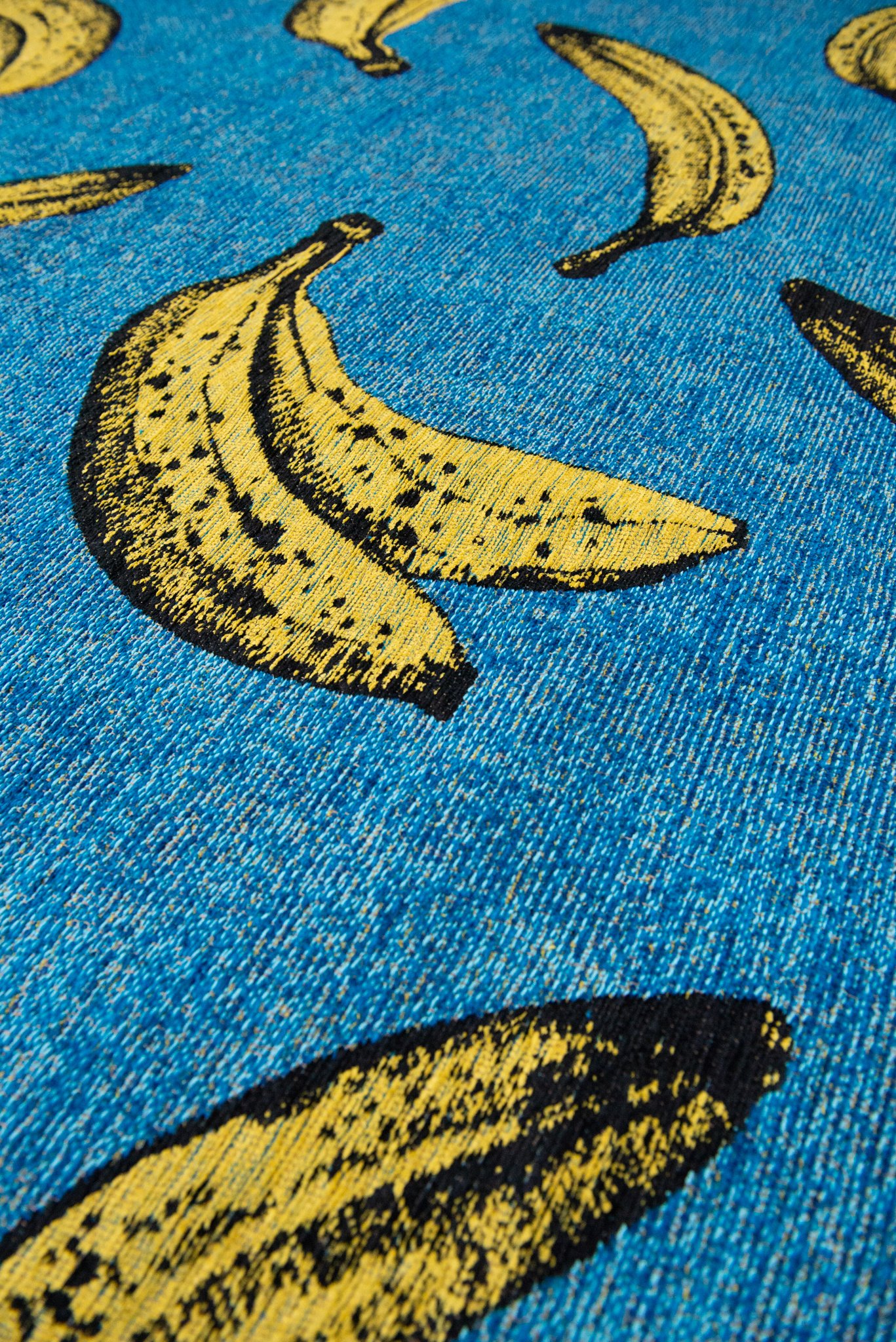 California Blue Flatweave Rug
