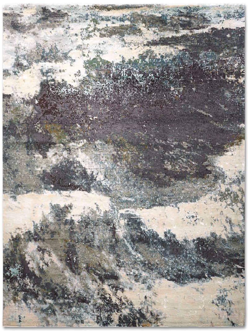 Waves Hand-Woven Exquisite Rug ☞ Size: 183 x 274 cm