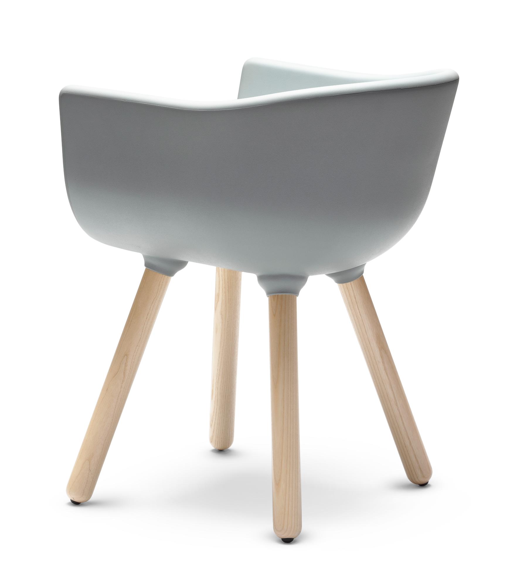 Gray Tulip Chair