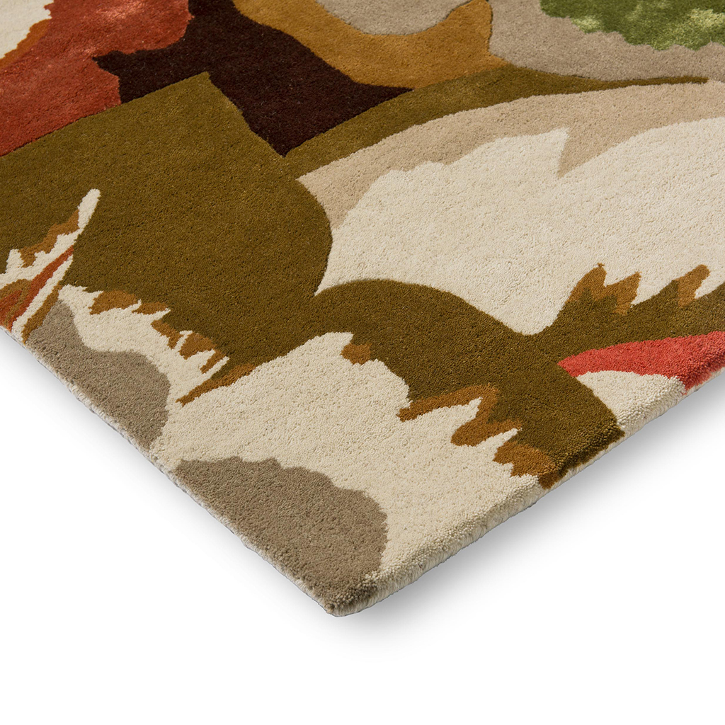 Leaf Amber/Brazilian Rosewood Rug | Size: 200 x 280 cm