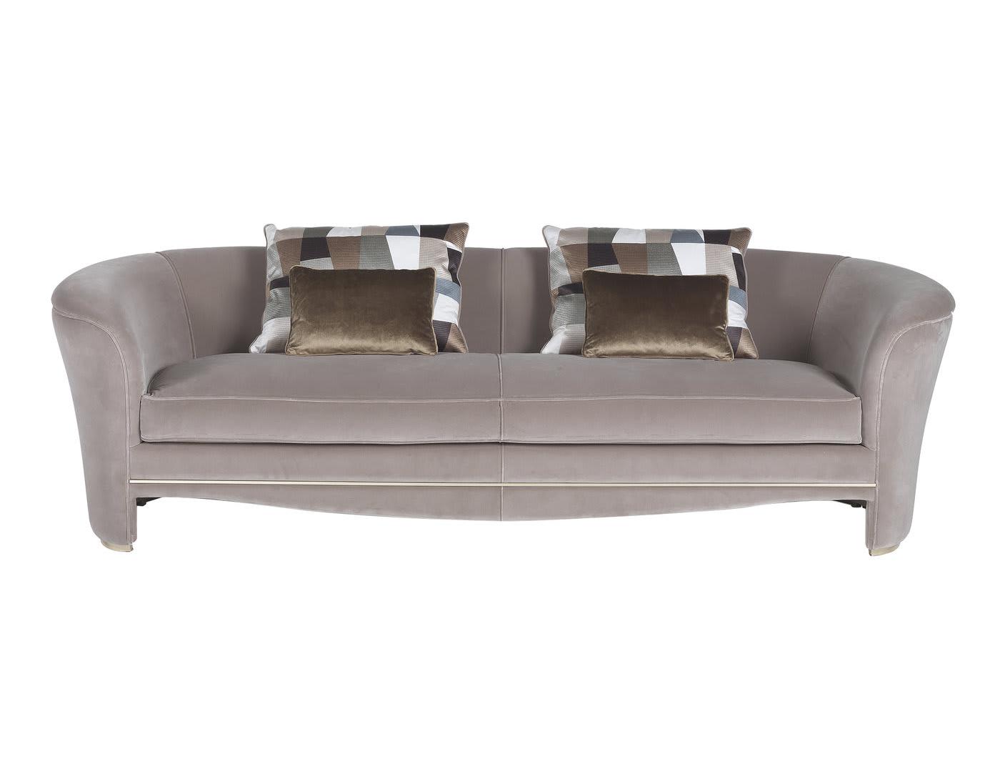 Herman Mauve 3-Seater Italian Sofa