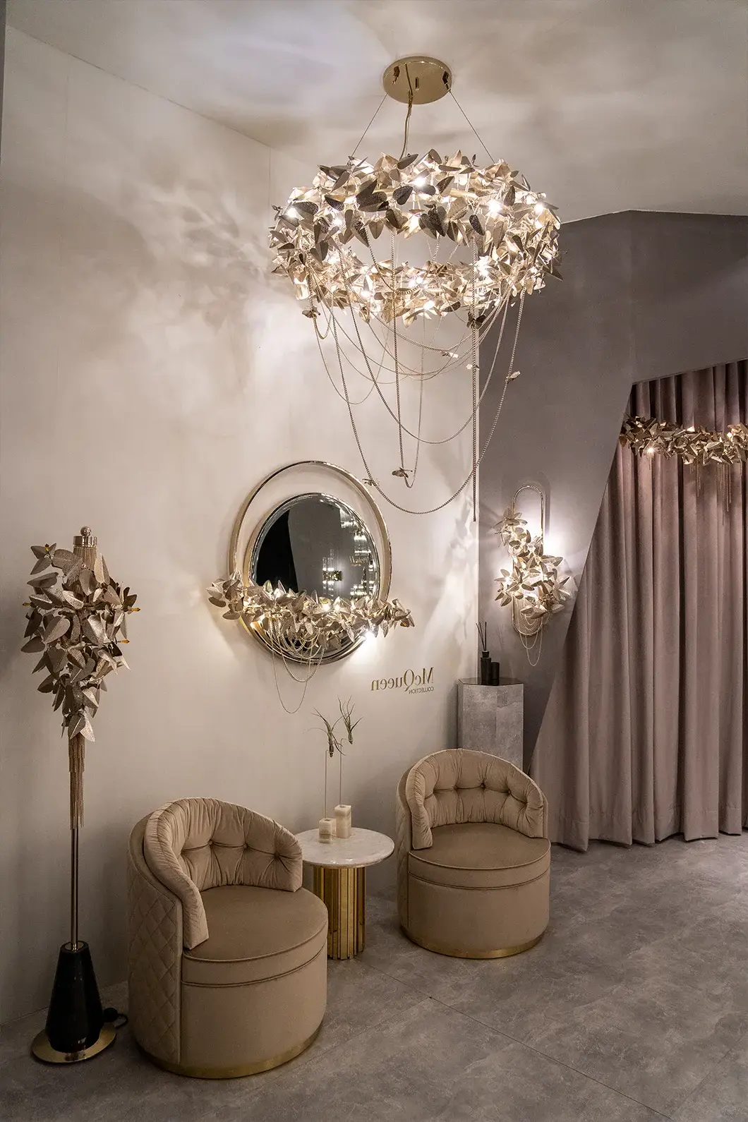 Noble II Wall Light Mirror - 2