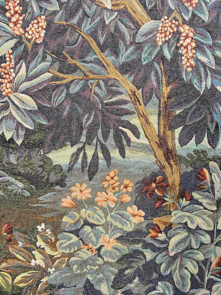 Flemish Greenery Handwoven Tapestry