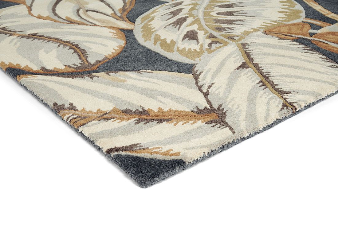 Calathea Charcoal 50805 Premium Rug