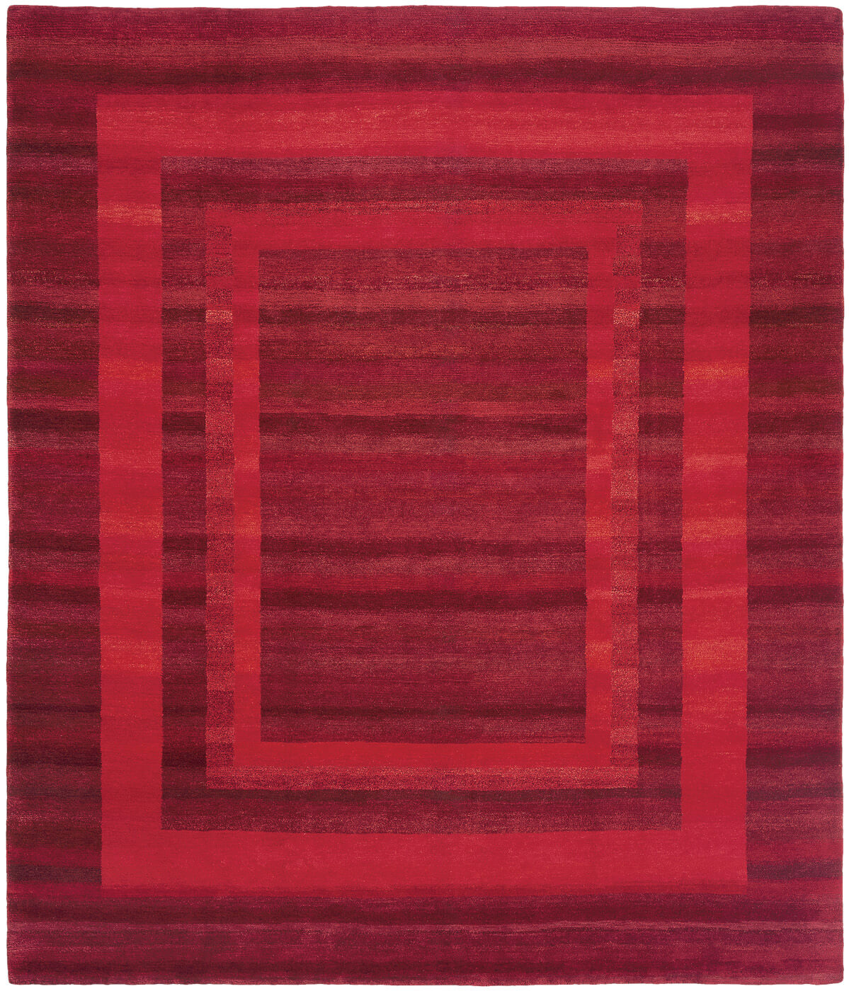 Hand-woven Red Frame Luxury Rug ☞ Size: 200 x 300 cm