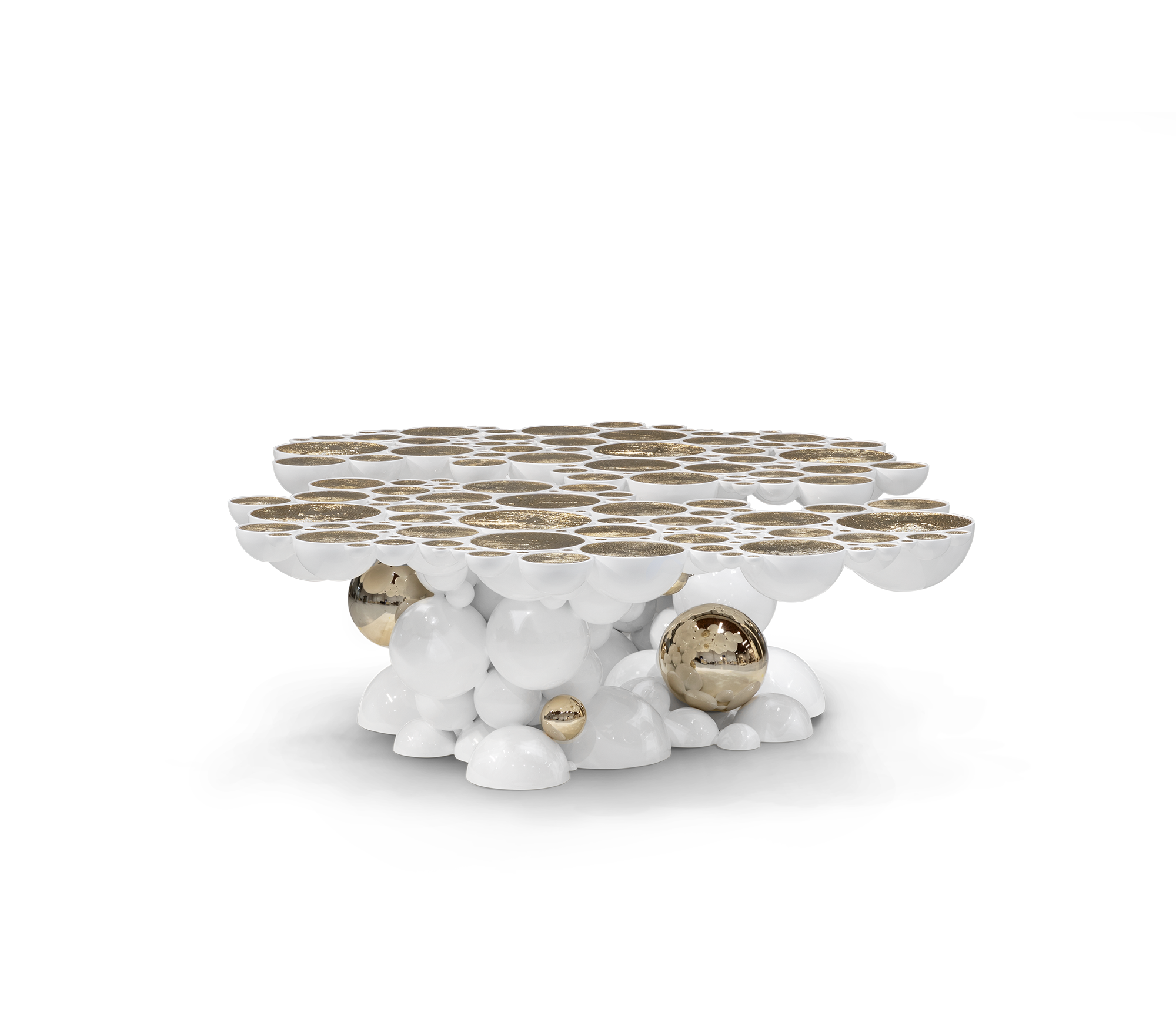 Orbit White Designer Coffee Table