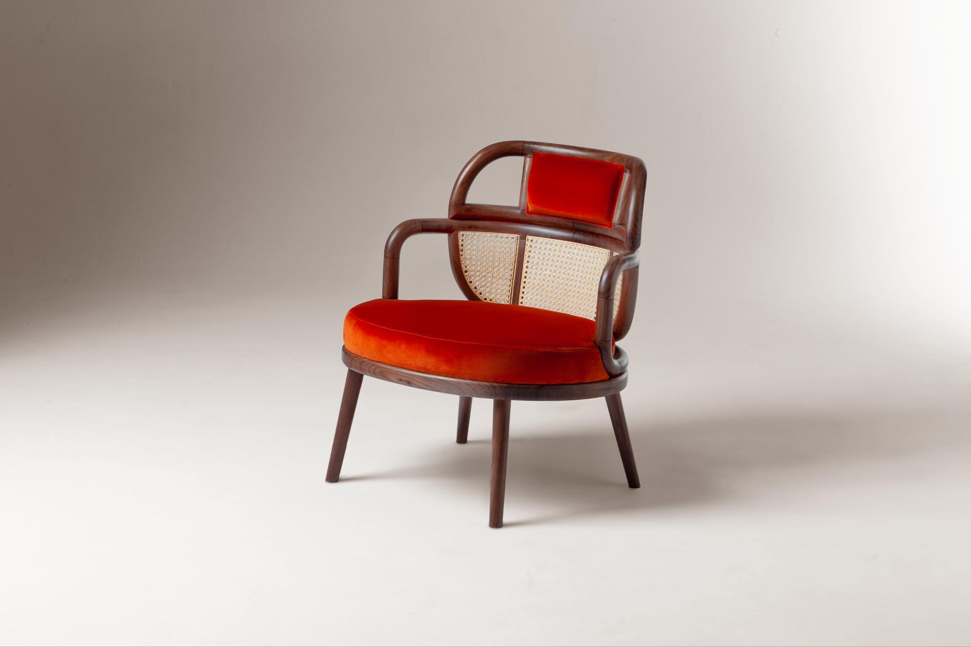 Havana Red Armchair