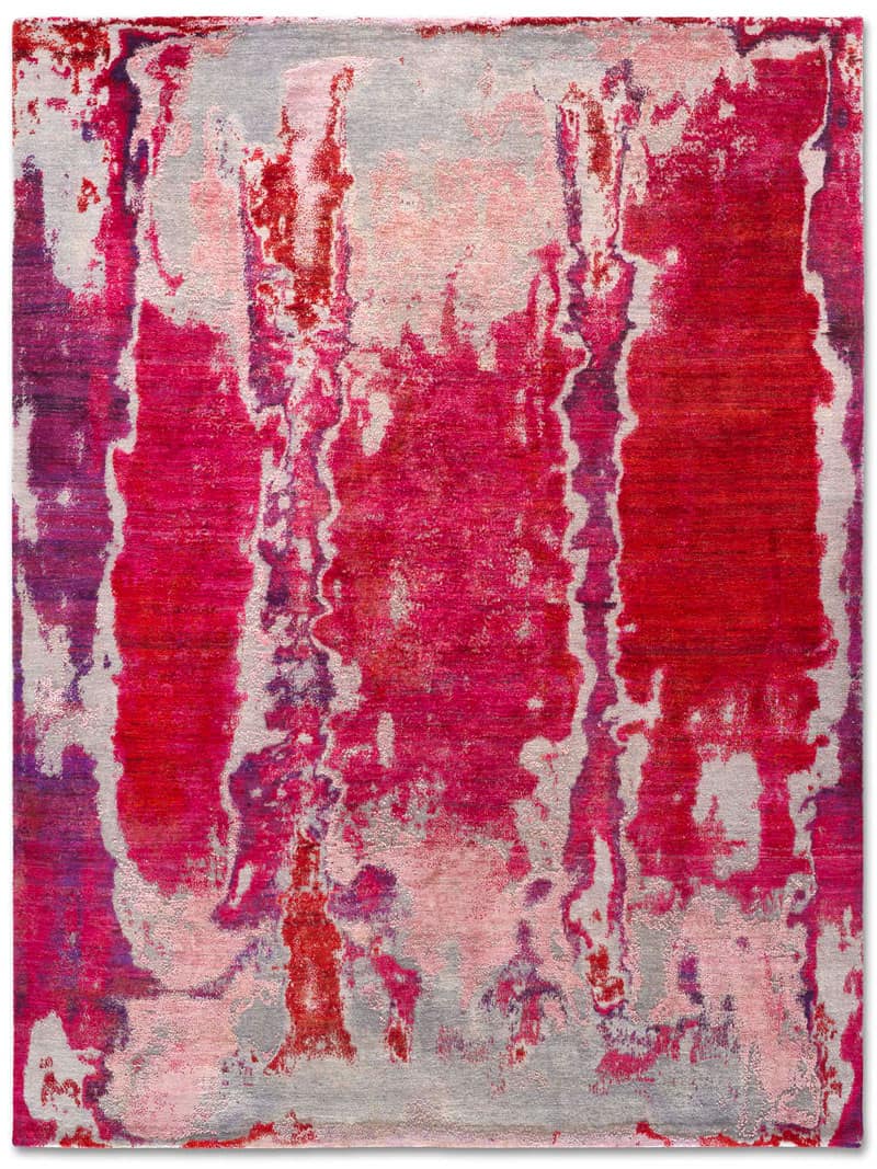 Rose Luxury Silk / Wool Rug