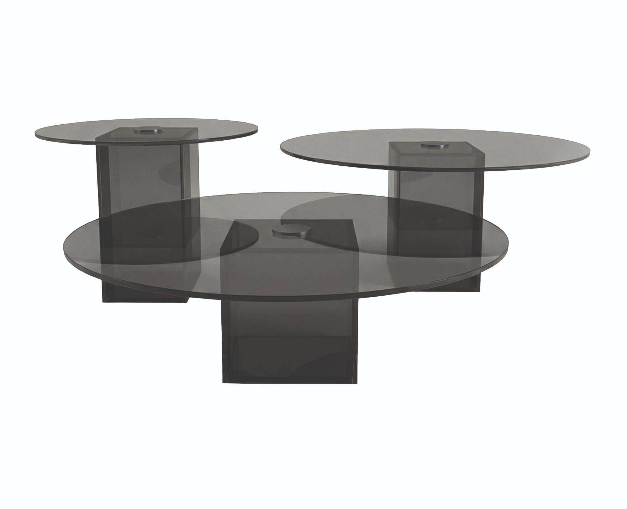 Totem Glass Coffee Table