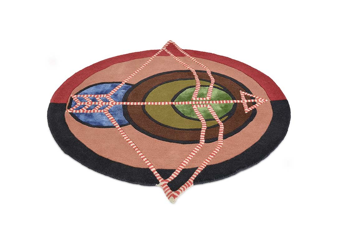 Zodiac Sagittarius Hand Woven Round Rug | Size: Ø 200 cm