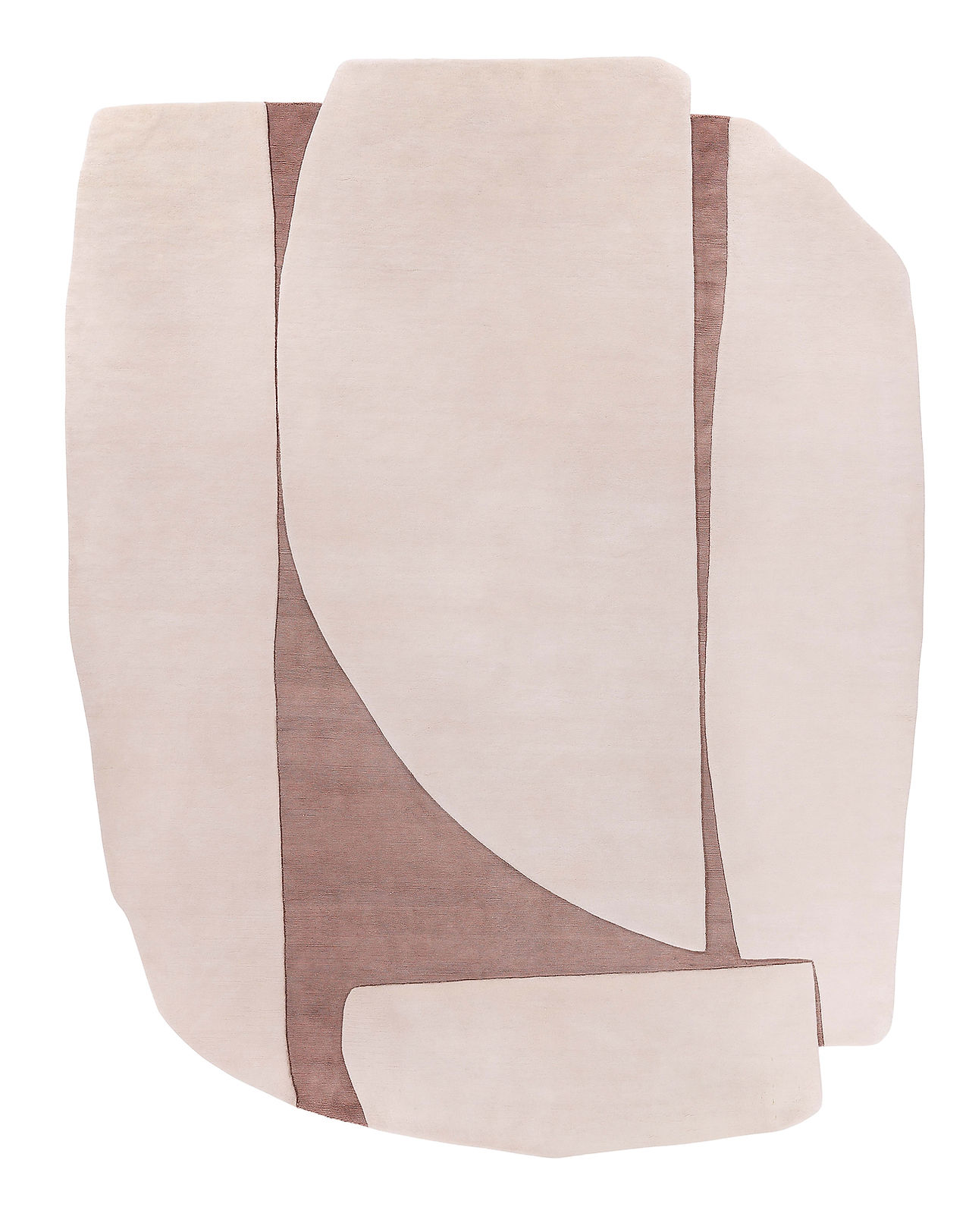 Designer Rust Rug | Size: 240 x 310 cm