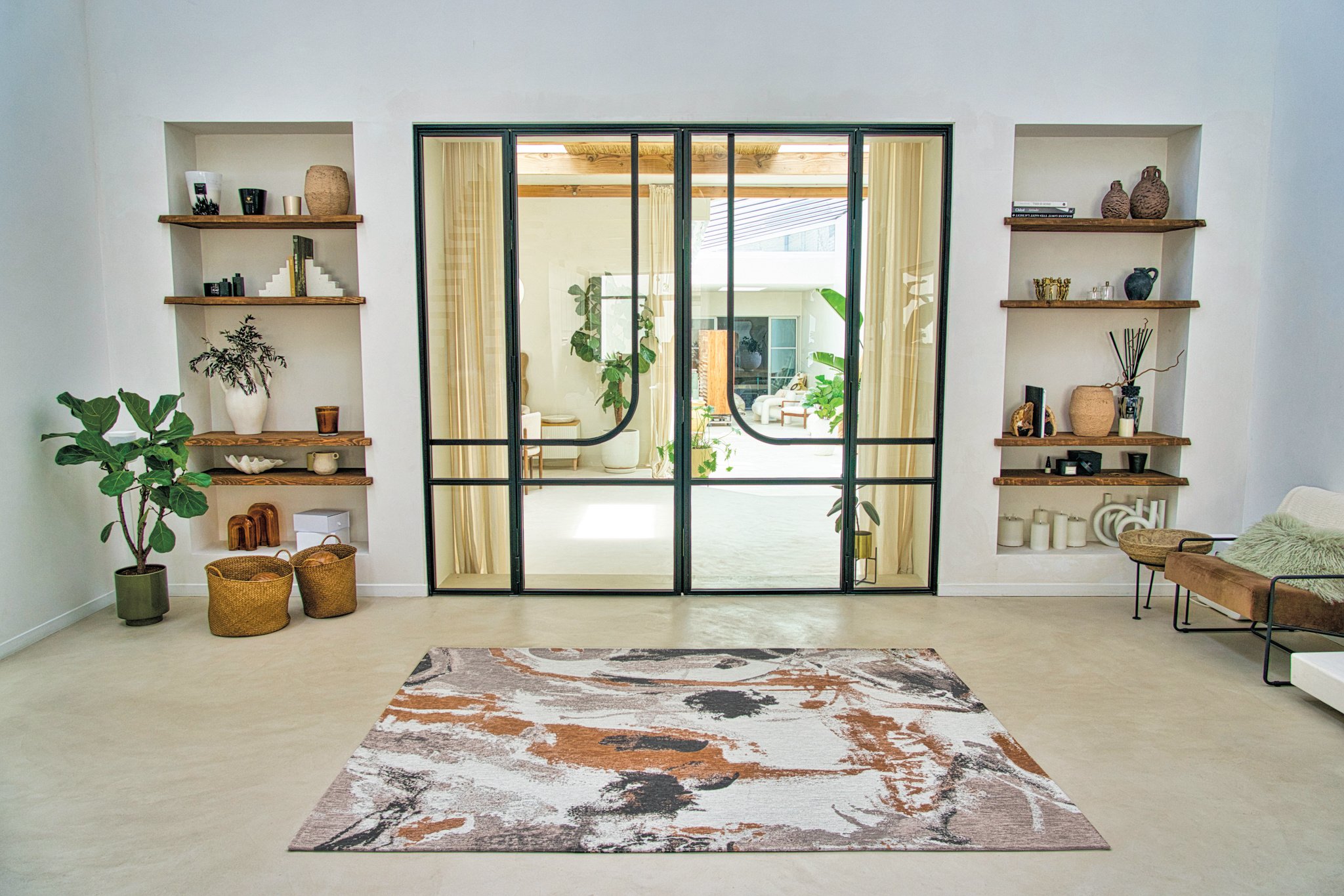 Middle Of Contemporary Rug | Size: 170 x 240 cm