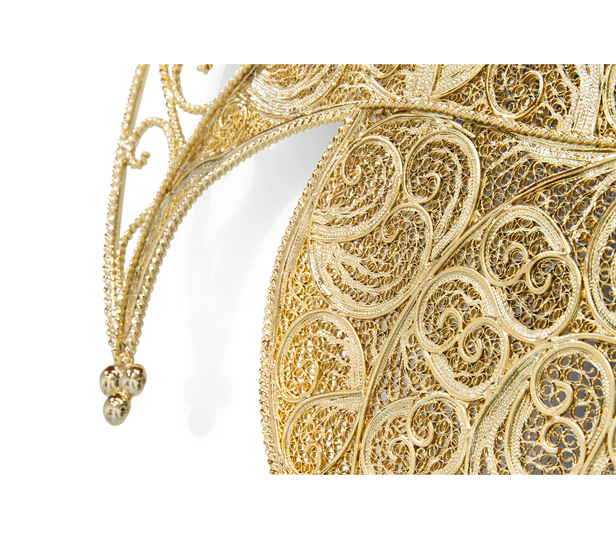 Ornate Filigree Designer Mirror