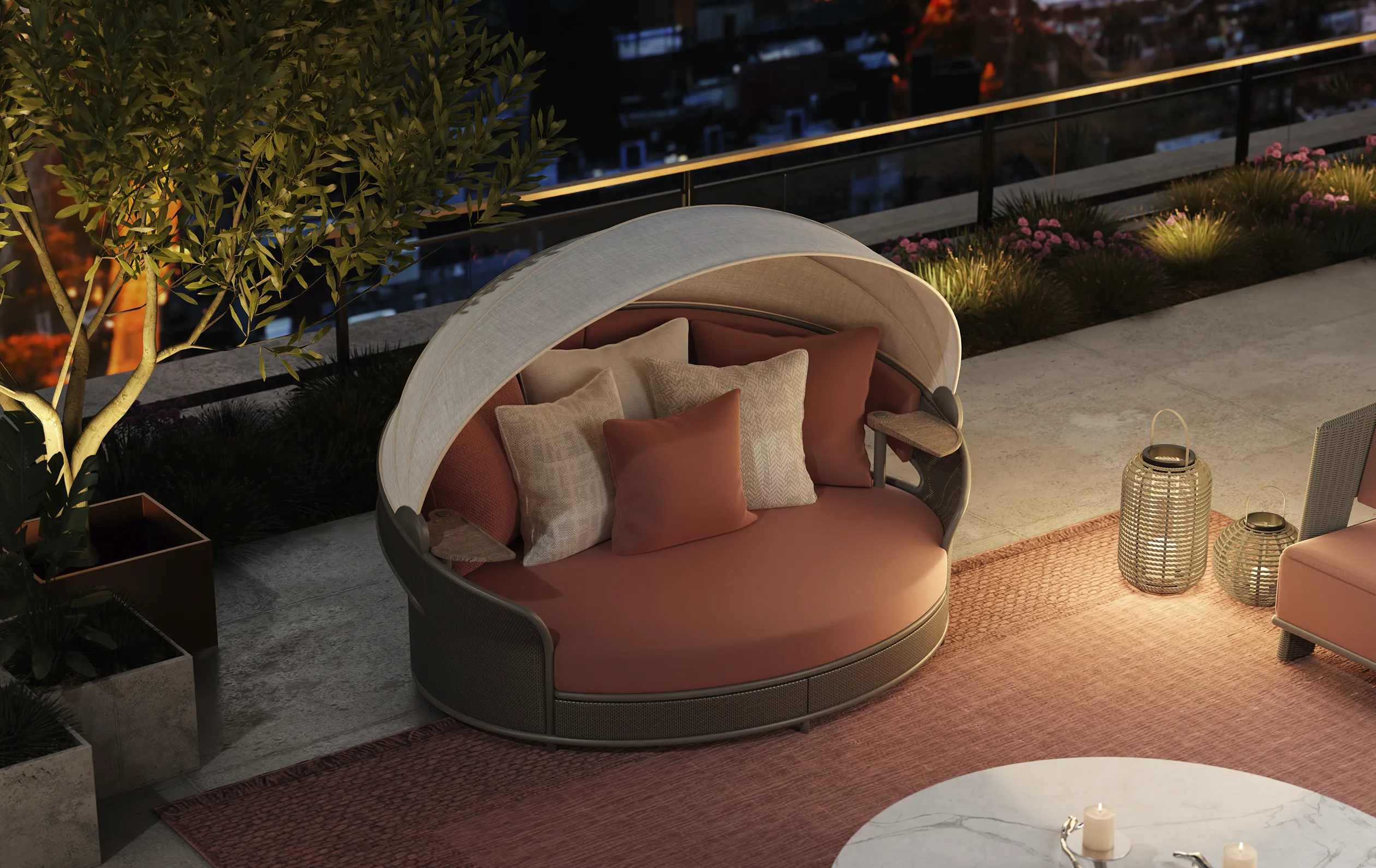 Diadem Grey Daybed - 1