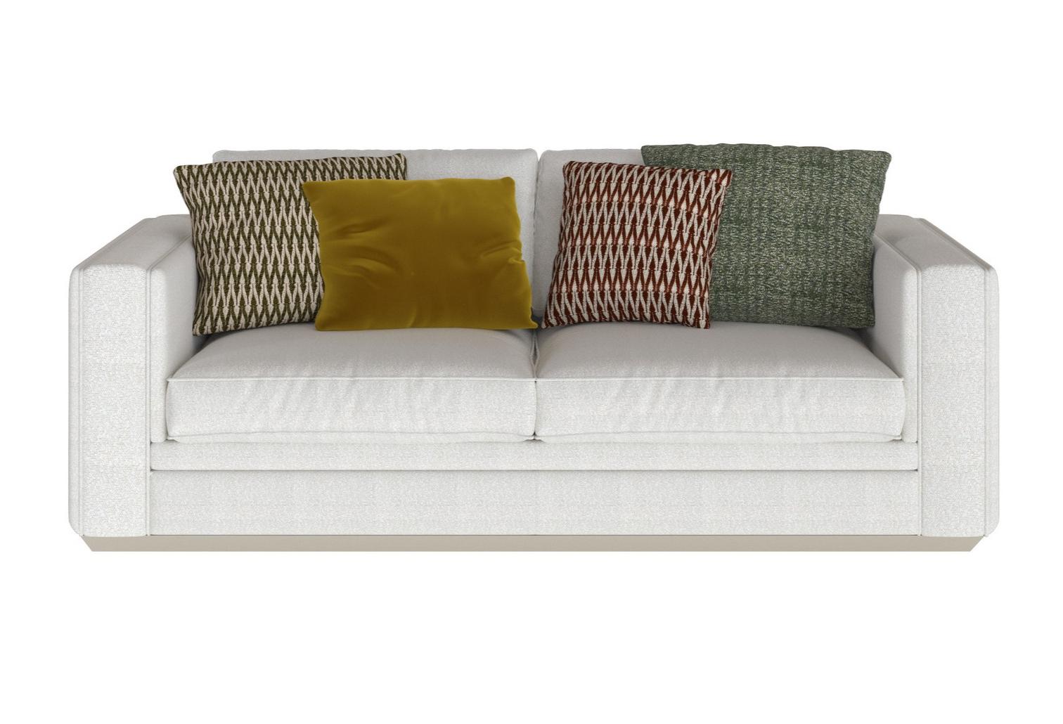 Amalfi White 2-Seater Artisan Sofa