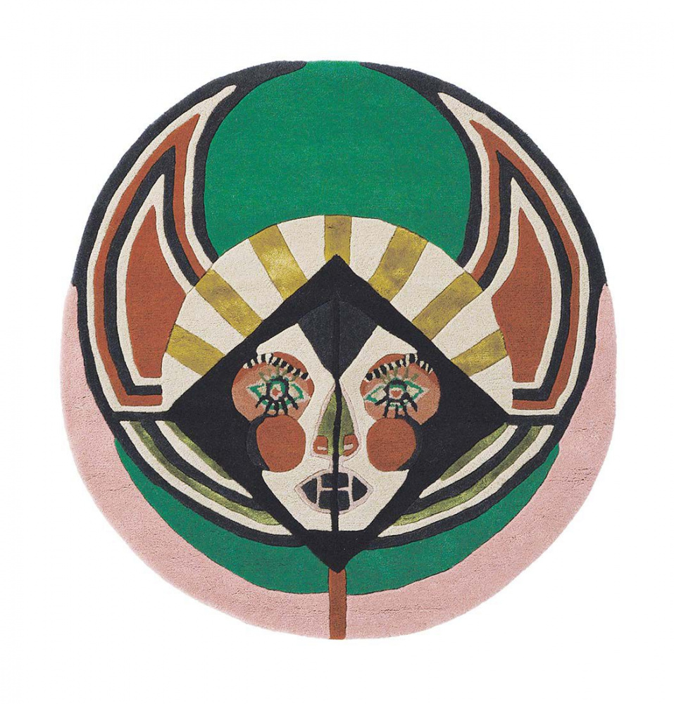 Zodiac Virgo Hand Woven Round Rug | Size: Ø 100 cm