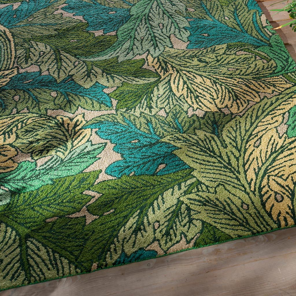 Thistle Nettle/Sky Blue Outdoor Rug | Size: 160 x 230 cm
