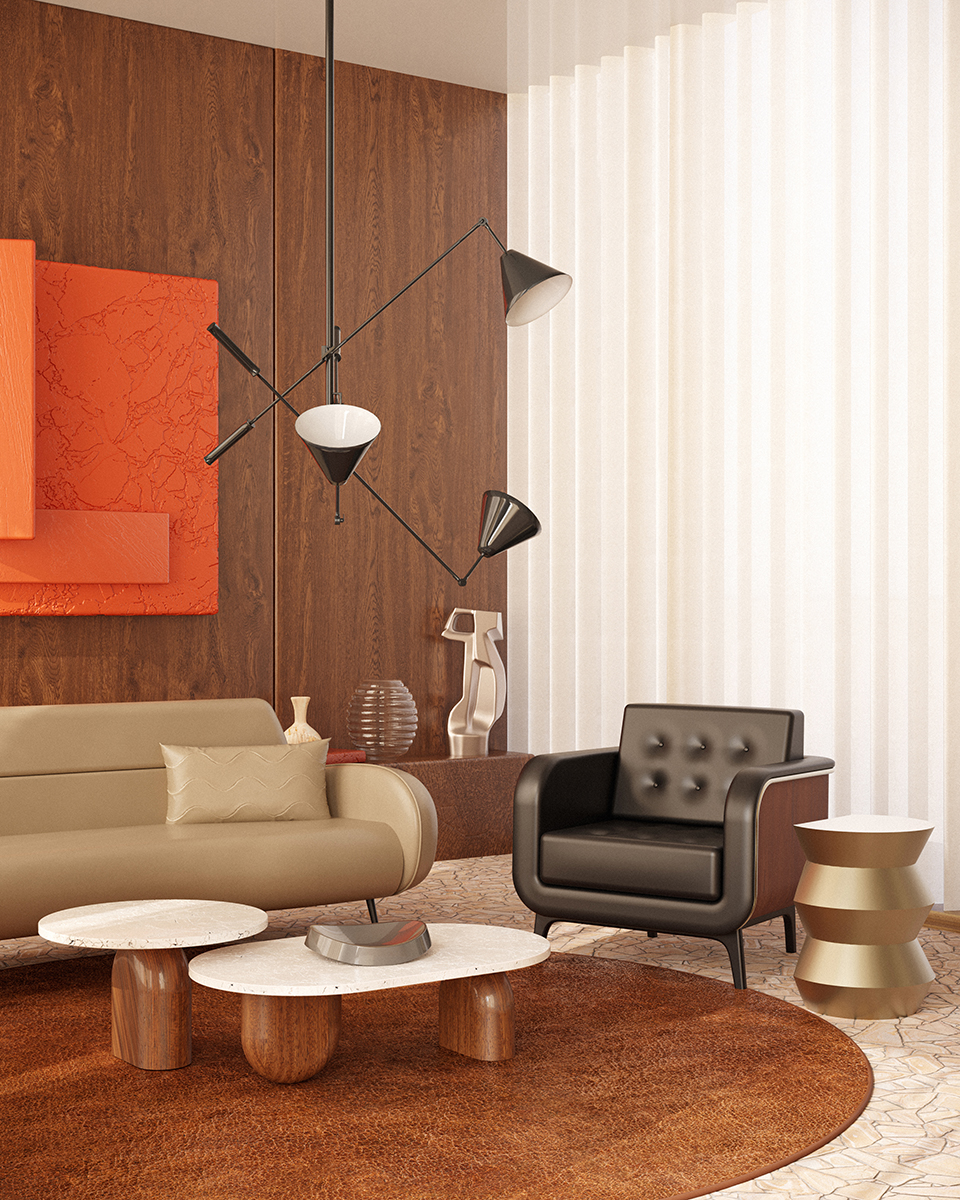 Melodic Glow Suspension Lamp - 6