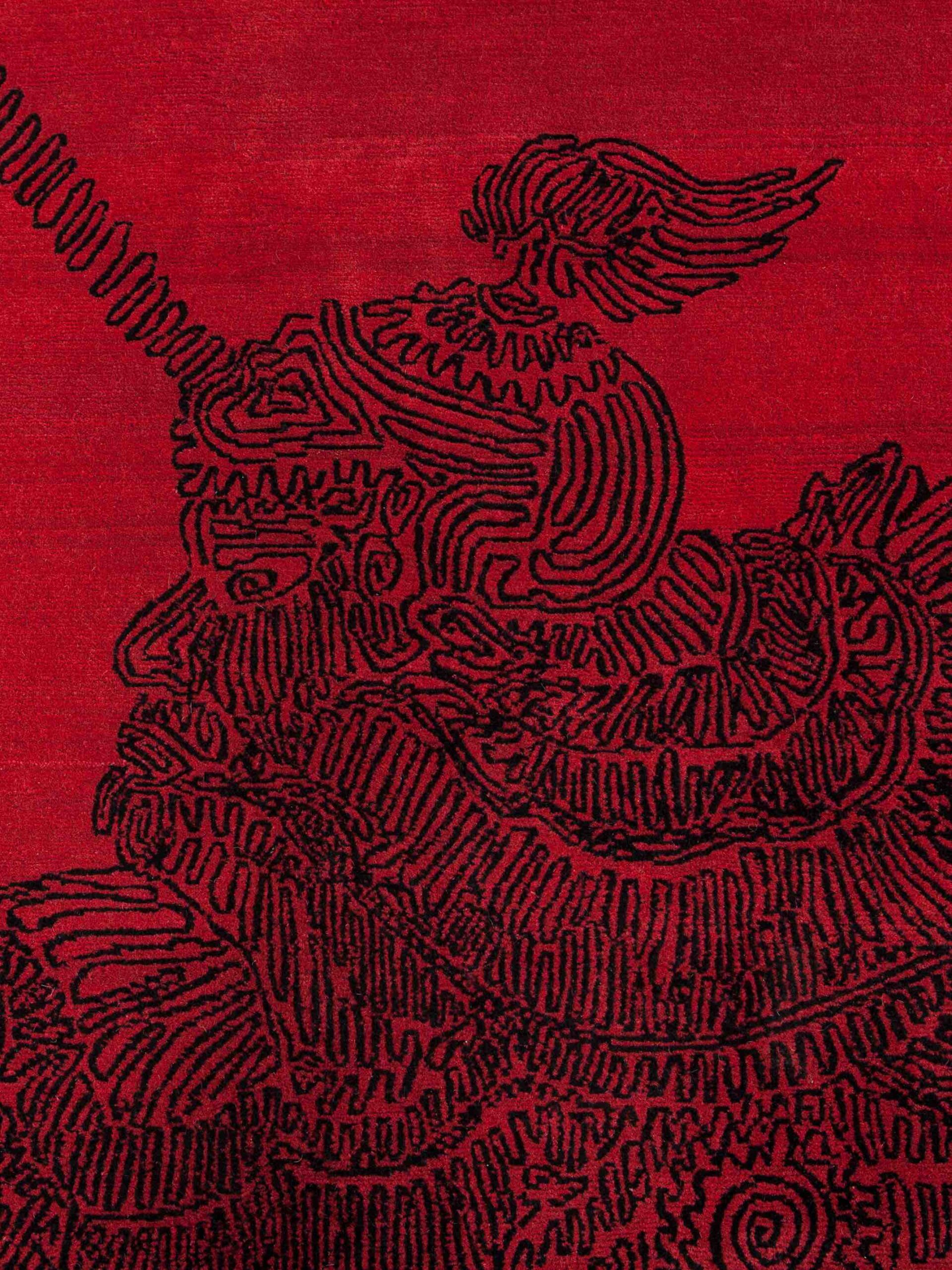 Intrigue Japonaise Wool Rug
