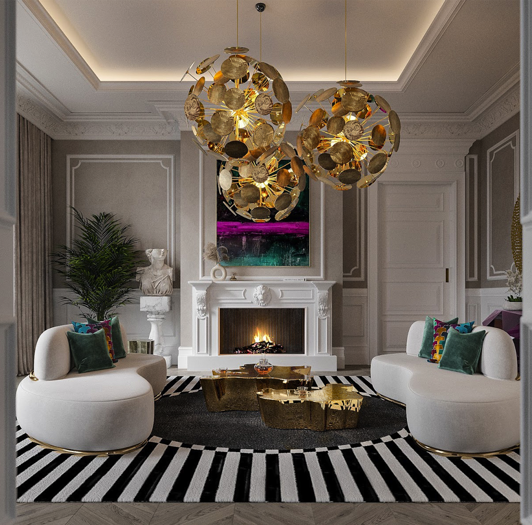 Galaxy Suspension Lamp