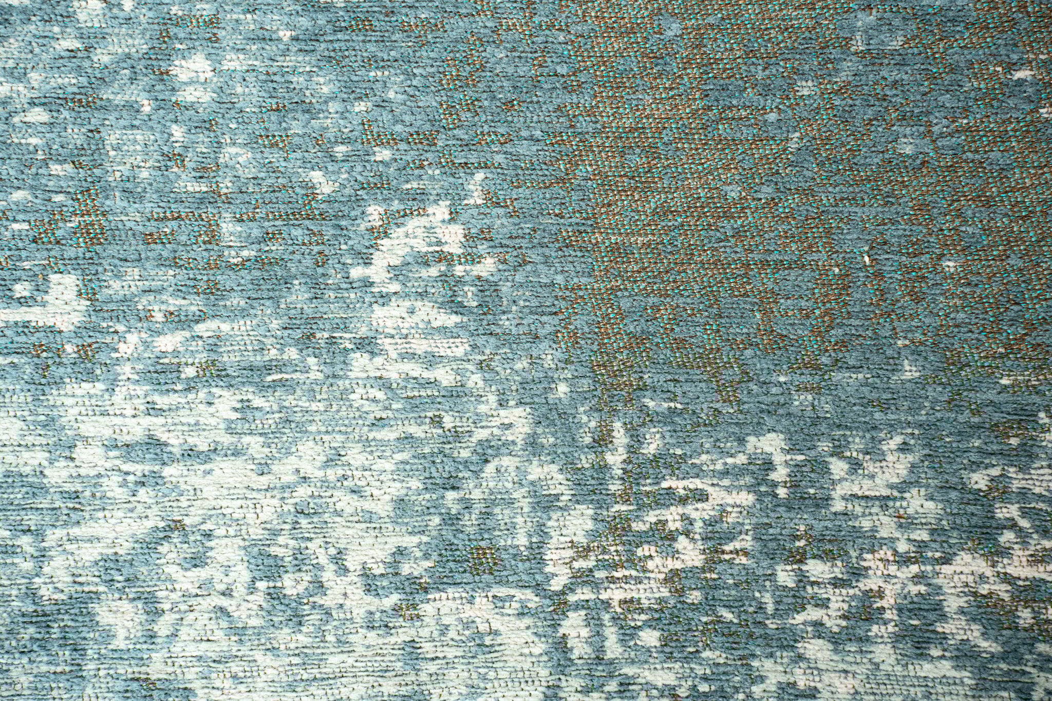 Oceanic Blue Gradient Round Rug | Size: Ø 240 cm