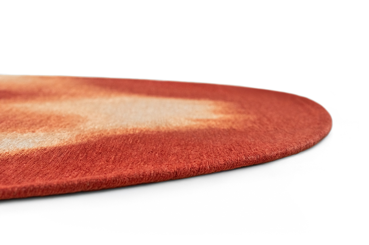 Rust Premium Flatwoven Rug