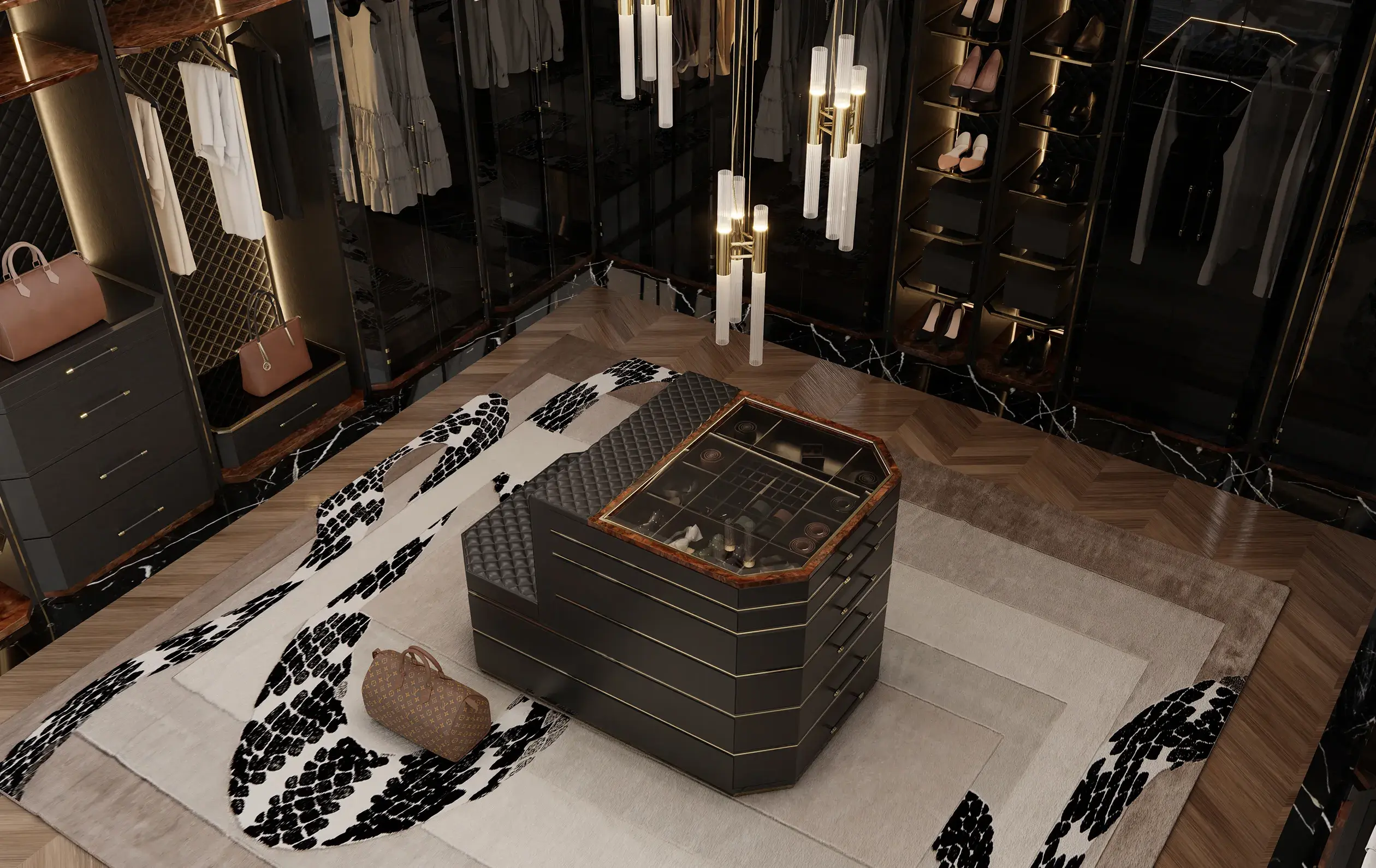 Rhythm Beige Closet Island - 2