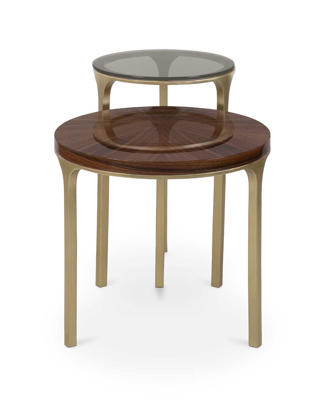 Two-Tier Layered Side Table