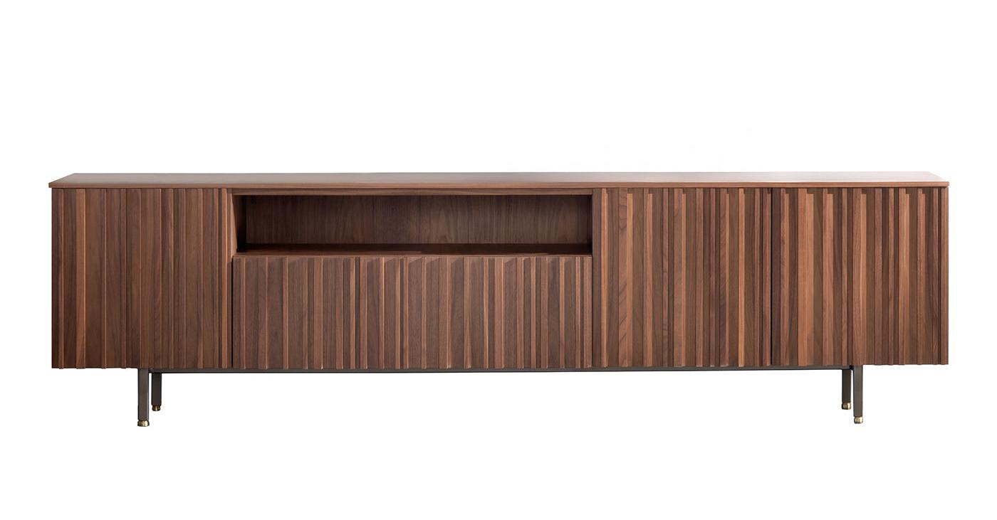 Line Wooden Sideboard