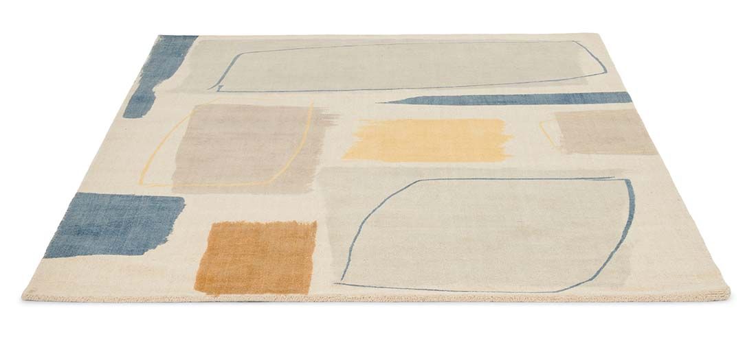 Art Papaya Handwoven NZ Wool Rug ☞ Size: 120 x 180 cm