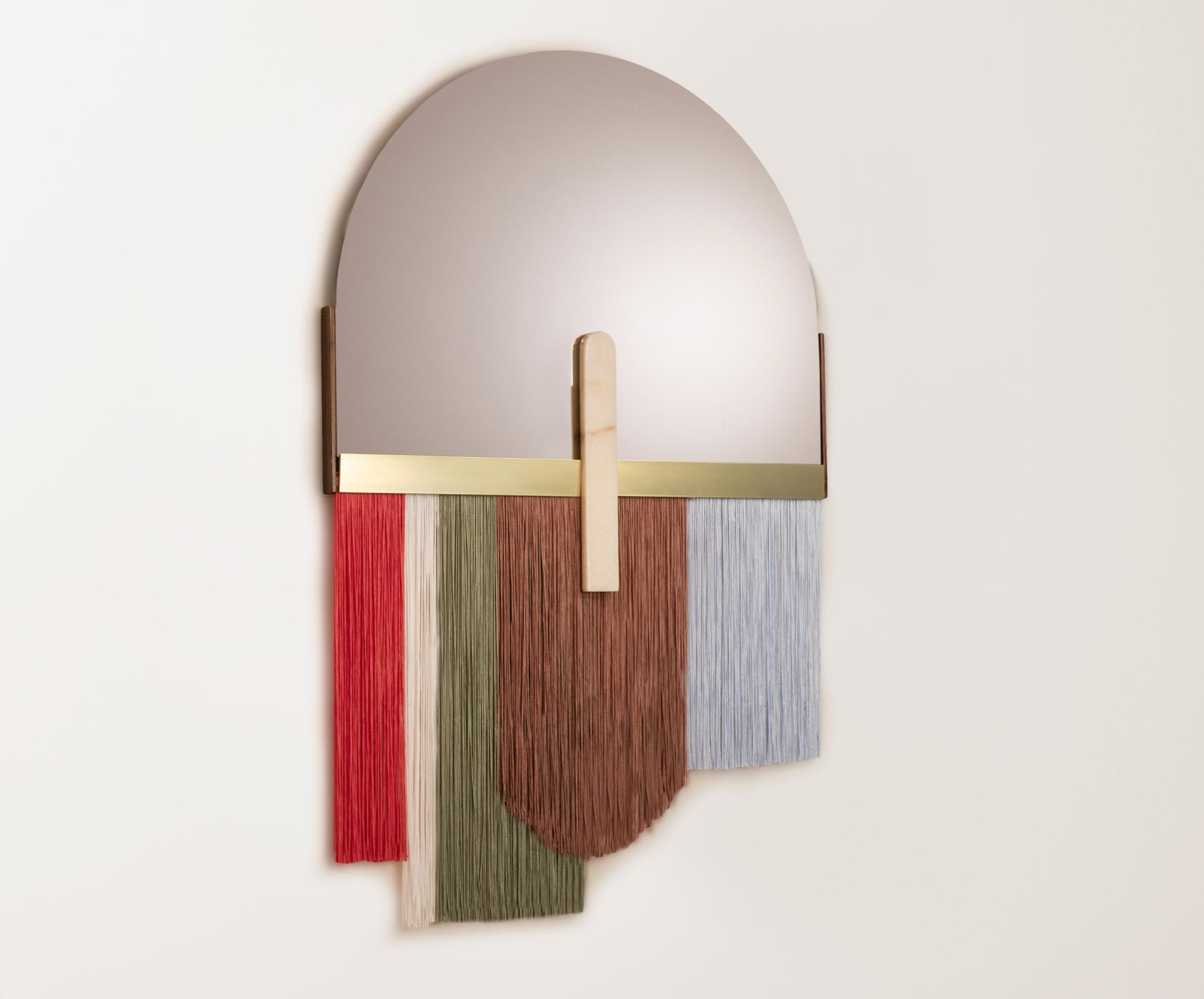 Souk Papaya Wall Mirror
