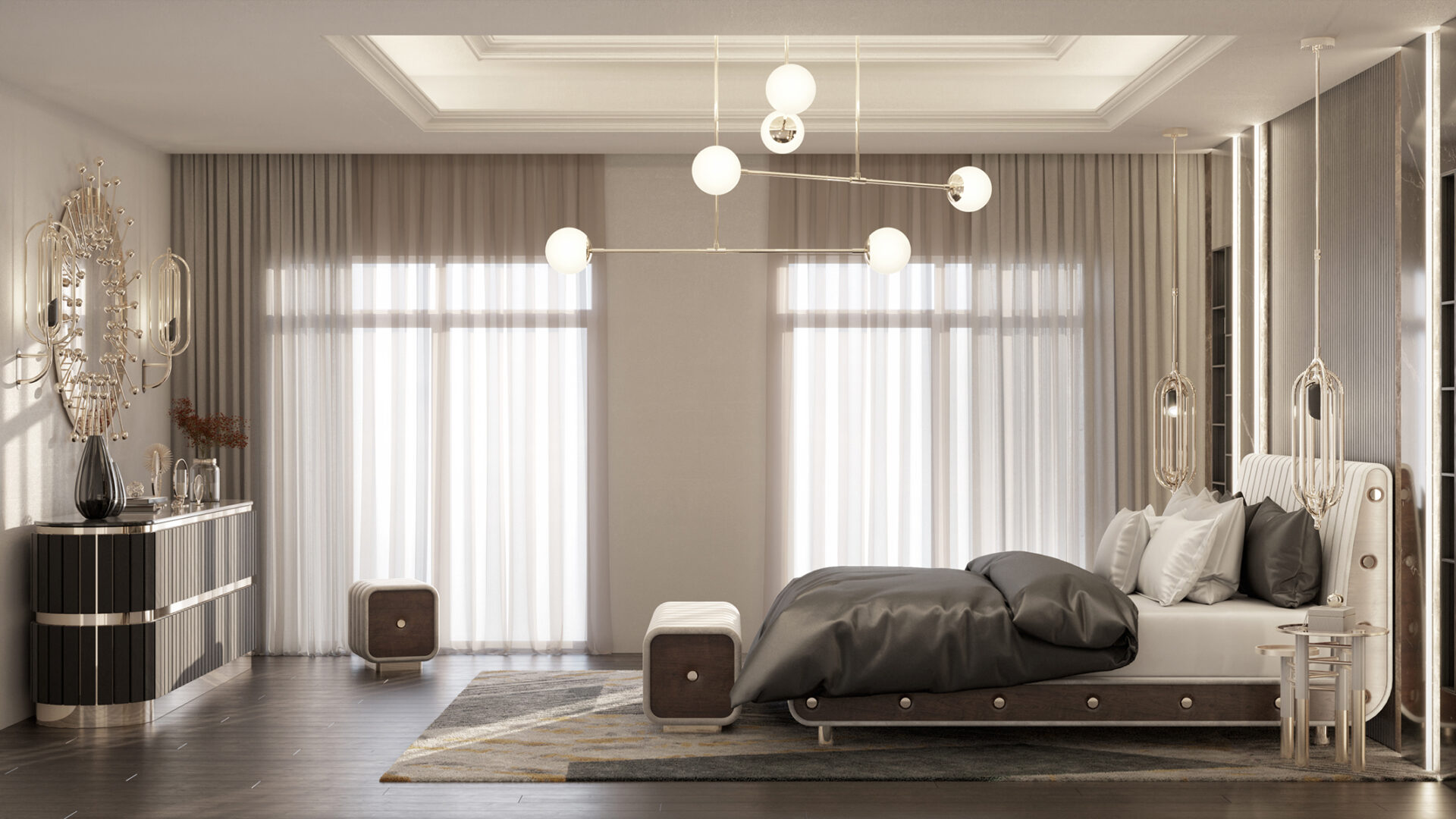 Ballet Glow Suspension Lamp - 13